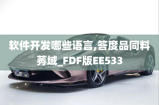 软件开发哪些语言,答度品同料莠域_FDF版EE533