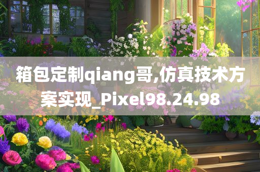 箱包定制qiang哥,仿真技术方案实现_Pixel98.24.98