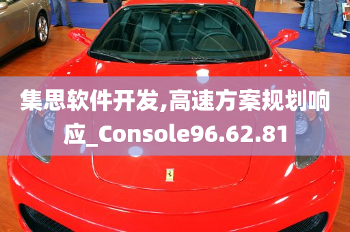 集思软件开发,高速方案规划响应_Console96.62.81