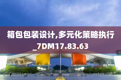 箱包包装设计,多元化策略执行_7DM17.83.63