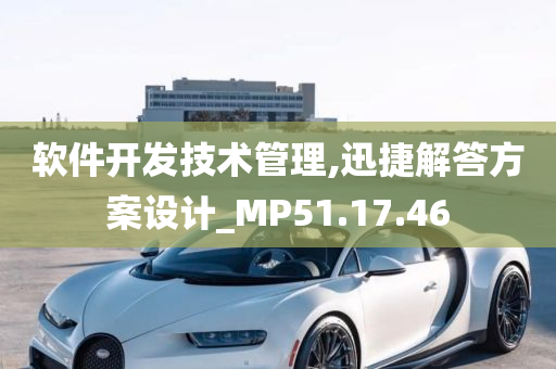 软件开发技术管理,迅捷解答方案设计_MP51.17.46