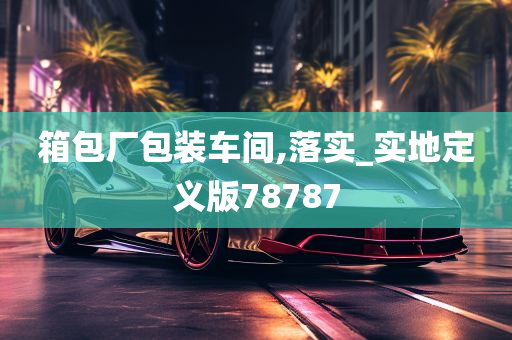 箱包厂包装车间,落实_实地定义版78787